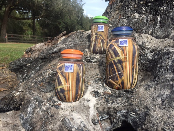 Eco Insulator™ - Quart - Reversible (Woodland & Wetland CAMO with Brown Binding & Stitching)