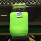 Eco Insulator™ - Pint - Reversible (Blaze Orange/ Lime Green with Black Binding & Stitching)